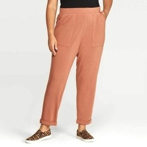 NWT Ava & Viv Plus Size Stretchy Joggers 3X